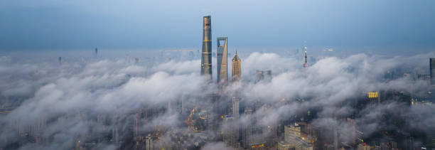 istock Aerial View Of Shanghai 2151479461