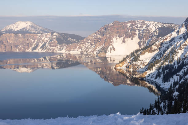 istock A beautiful mountain range with a lake in the background 2151480661