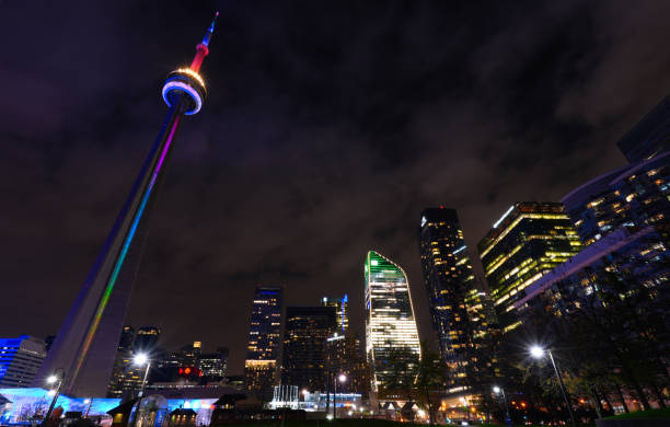Scene of Toronto city in CANADA