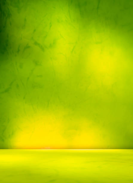 istock Summer Background Green Yellow Abstract Studio Color Podium Kitchen Gradient Blue Blur Platform Minimal Cosmetic Table Product Backdrop Mockup Room Light Wall Abstract Spring Space Beauty Template. 2151501213