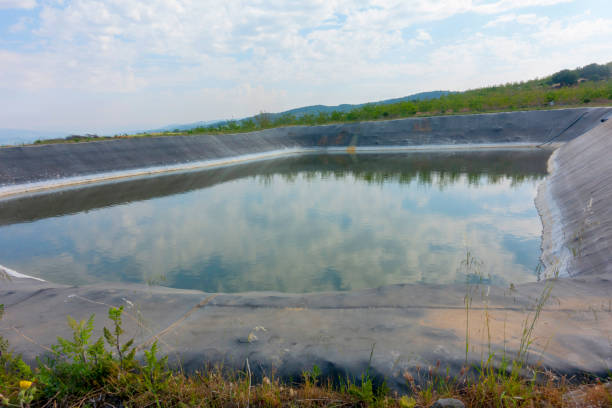 Water tank (pool) for irrigation in agriculture