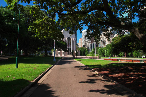 istock Hyde park in center of Sydney, Australia 2151514949