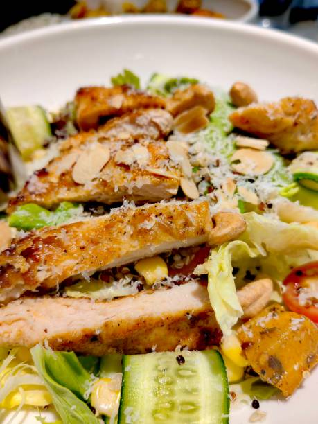 istock Healthy lunch menu. Diet food. Top view 2151517409