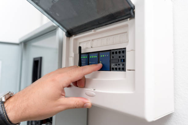 istock A technician works with a demo kit of the smart home system 2151517605