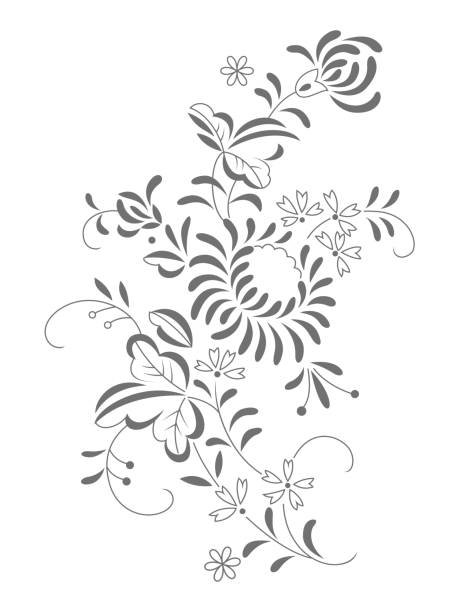 Floral Pattern of China style