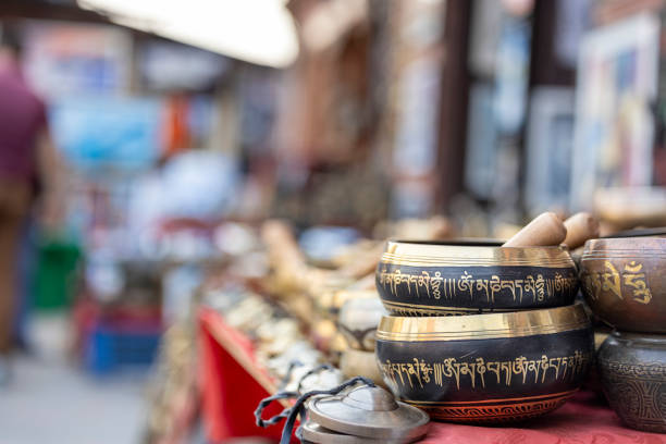 The souvenirs sold at the temple