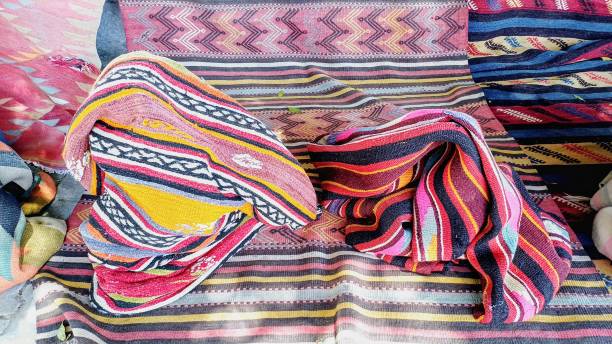 istock woven carpet, wool carpet, handmade carpet 2151543670