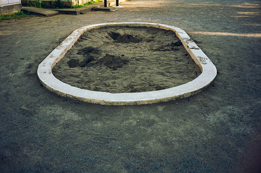 Sandbox in park