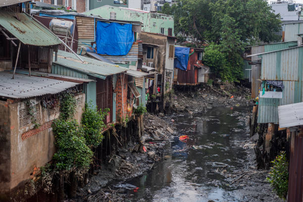 istock Slums by the river in Ho Chi Minh City 2151554734