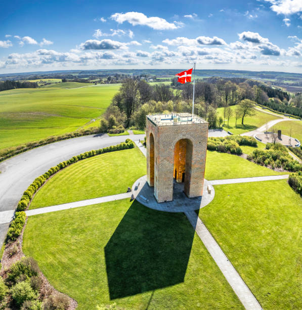 One of the highest hills in Denmark, Ejer Bavnehoej