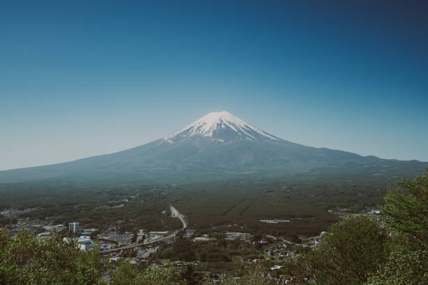istock Beautiful Mt. Fuji seen from the observation deck 2151556777
