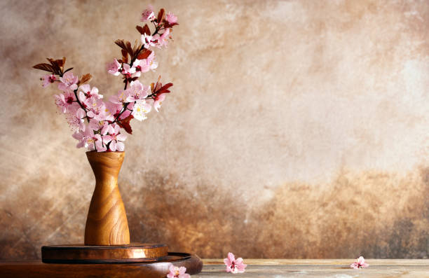 istock blooming sakura branches in a vase for interior decoration 2151567152
