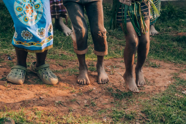 istock Dusty feet dance to traditional Ugandan rhythms 2151573389