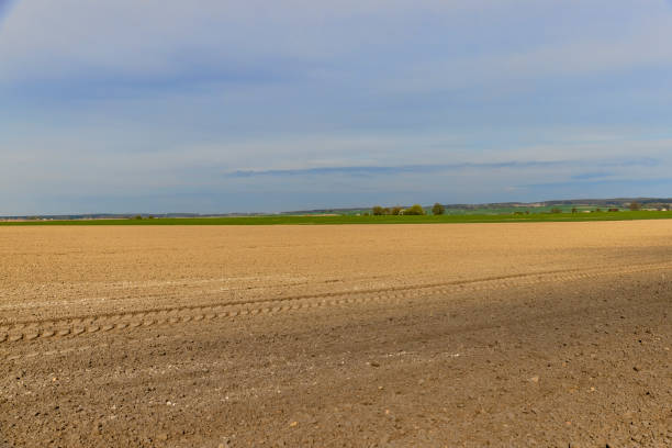 istock plowed fertile soil for agricultural activities 2151579634