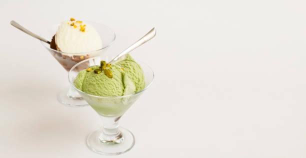 istock Vanilla and pistachio ice cream 2151583444