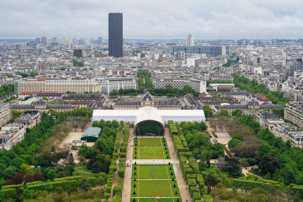 istock Aerial view of Paris. 2151584048