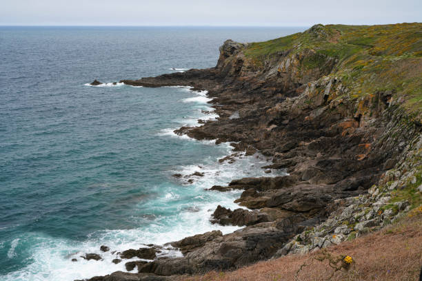 The coast of Brittany near the town of Cancale.