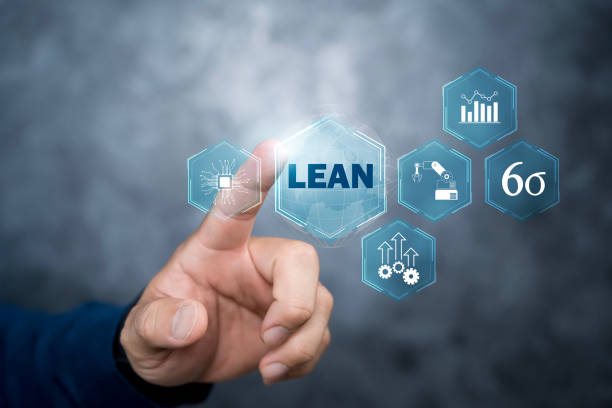 istock Lean manufacturing and six sigma management. Quality standard in industry. 2151585932