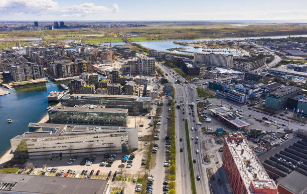 istock Business district in Copenhagen 2151593183