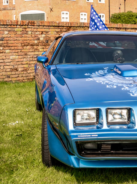 2nd June 2024, Shizukuishi, Iwate Japan. American Dodge Charger custom sports car meeting up with other Japanese enthusiasts in a car park.