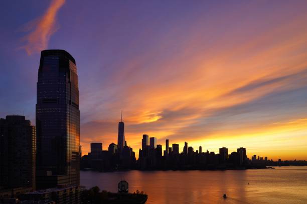 istock Sunrise over New York. 2151605027