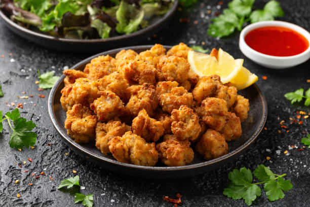 istock Crispy Salt and Pepper Squid with sauce 2151614307