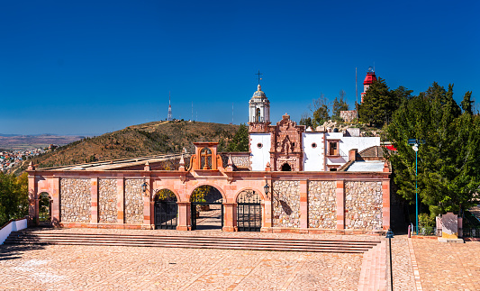 Sanctuary of Our Lady of Patrocinio on Bufa Hill in Zacatecas - Mexico, Latin America