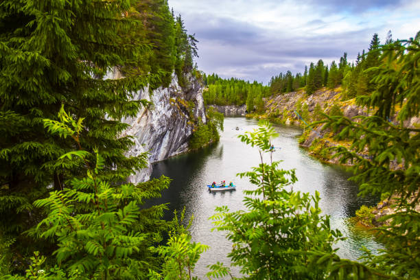 istock Failure in Ruskeala. Karelia. Russia. 2151625413