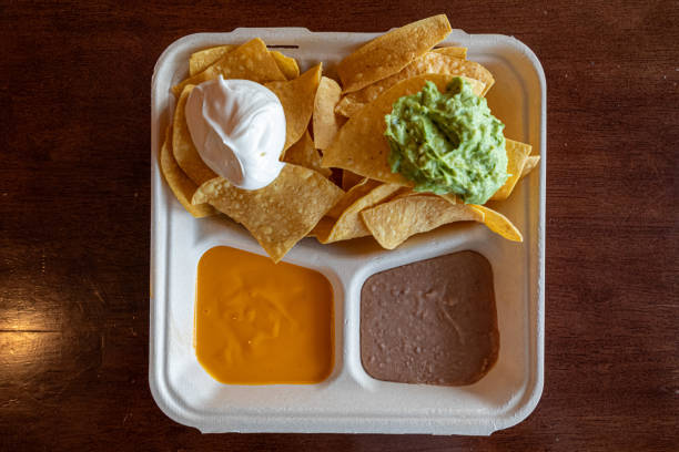 A variety of food items are displayed in an appetizing way.