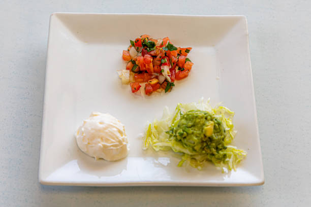A variety of food items are displayed in an appetizing way.