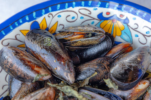 A variety of food items are displayed in an appetizing way.