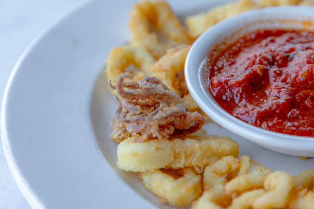 A variety of food items are displayed in an appetizing way.