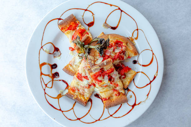 A variety of food items are displayed in an appetizing way.