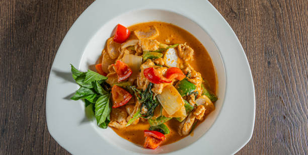 A variety of food items are displayed in an appetizing way.