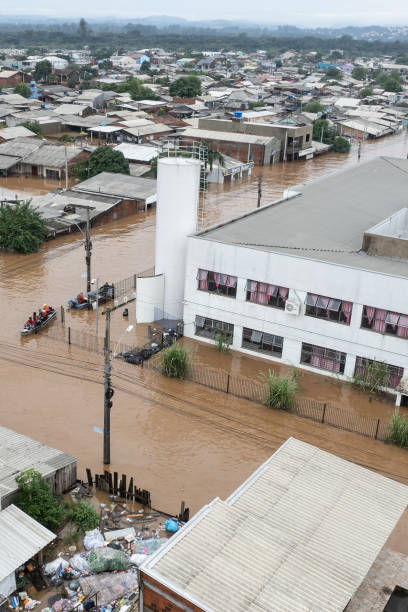istock flood in Rio Grande do Sul 2151636778