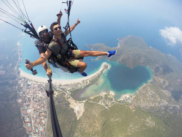 istock Paragliding on Oludeniz Fethiye 2151644823