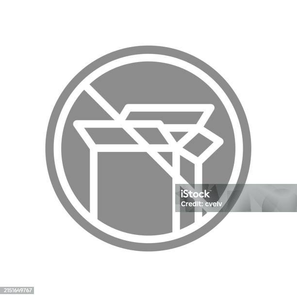 No Paper Rees No Paper Waste Vector Sign Stock Illustration - Download Image Now ...