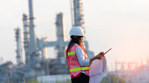 istock Engineer working at Power plant and Engineer Concept,professional,safety,industry 2151649990