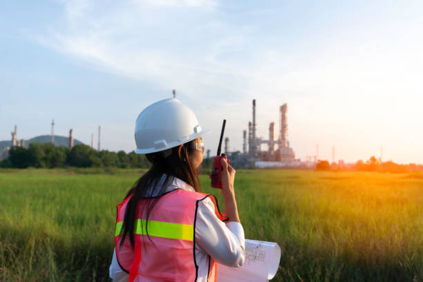 istock Engineer working at Power plant and Engineer Concept,professional,safety,industry 2151650056