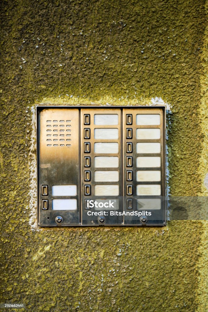 Intercom Reference Image Old Blank Intercom Device Mockup Stock Photo - Download Image Now ...