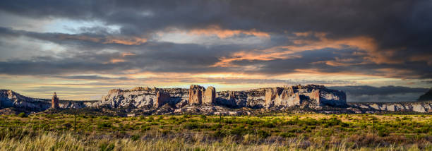 istock Eroded rocks in Arizona and blue sky 2151662589