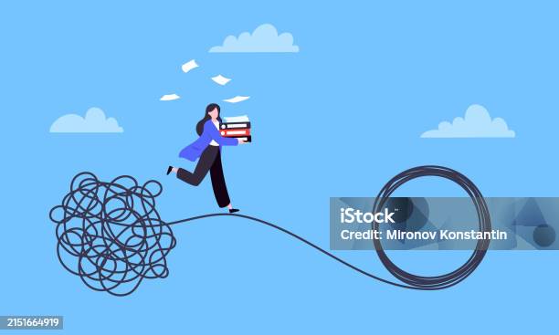 Problem Is Challenges Understanding Problem Solution Simplify Challenge Stock Illustration ...