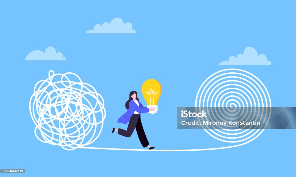 Problem Understding Understanding Problem Solution Simplify Challenge Stock Illustration ...