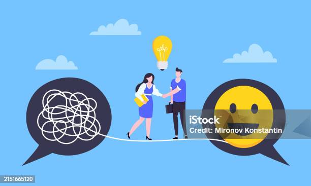 Telling Problem Image Understanding Problem Solution Simplify Challenge Stock Illustration ...