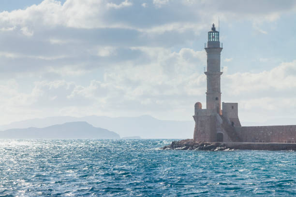 istock Greece, Crete, Chania, Lighthouse in the Venetian Harbour 2151676067