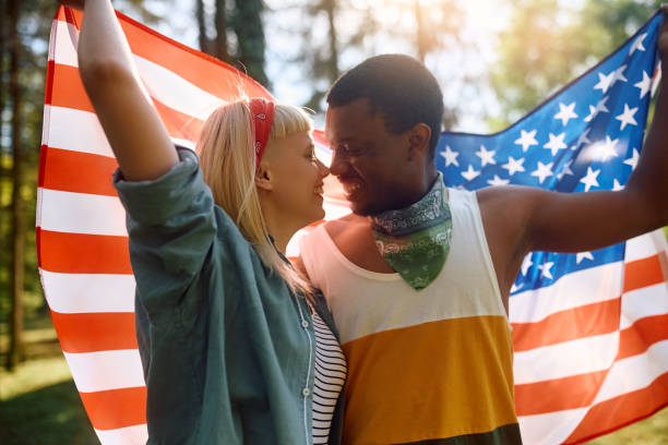 istock Multiracial love in America! 2151678003