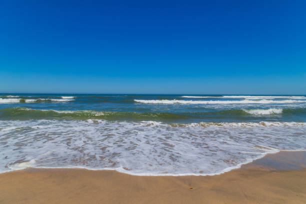 istock Beautiful empty beach in Algarve 2151687860