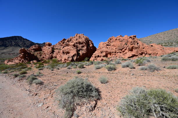 istock Valley of Fire in Nevada on a scorching hot day during April 2024. 2151688672