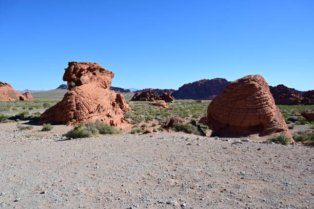 istock Valley of Fire in Nevada on a scorching hot day during April 2024. 2151689741