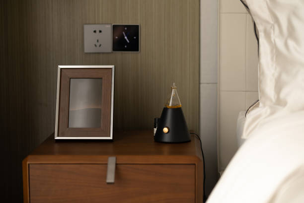 istock The photo frame by the bedside 2151701318
